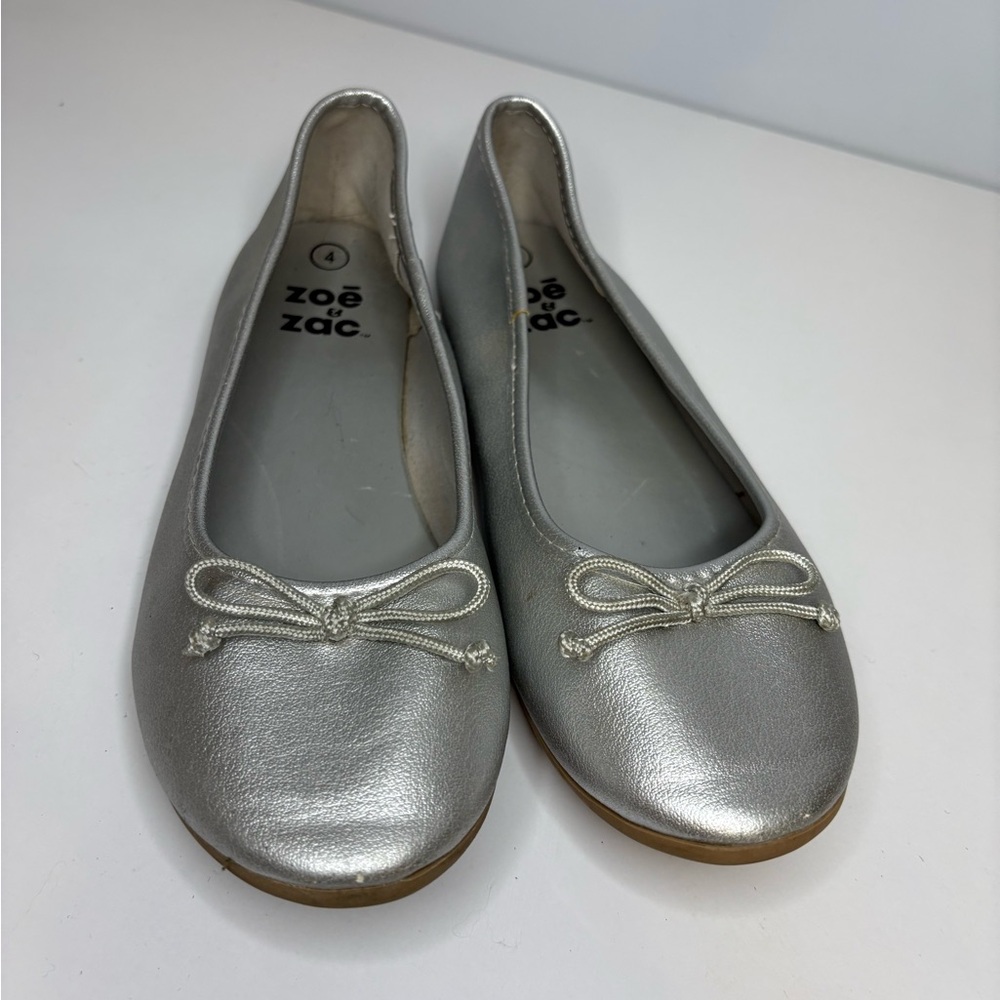 Elegant Silver Women's Ballet Flats